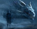 The Night King und Dragon Spiel der Throne